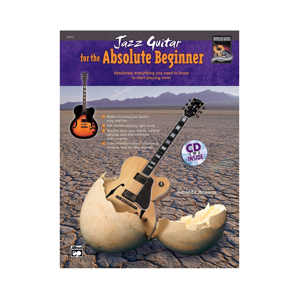 Monaco, Amanda - Jazz Guitar for the Absolute Beginner