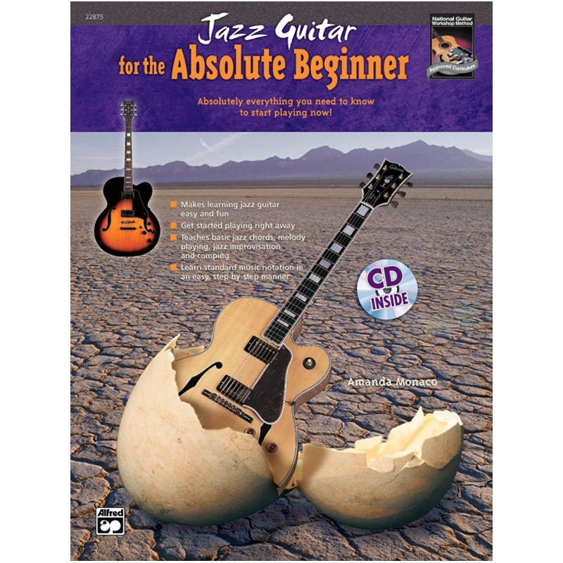 Monaco, Amanda - Jazz Guitar for the Absolute Beginner