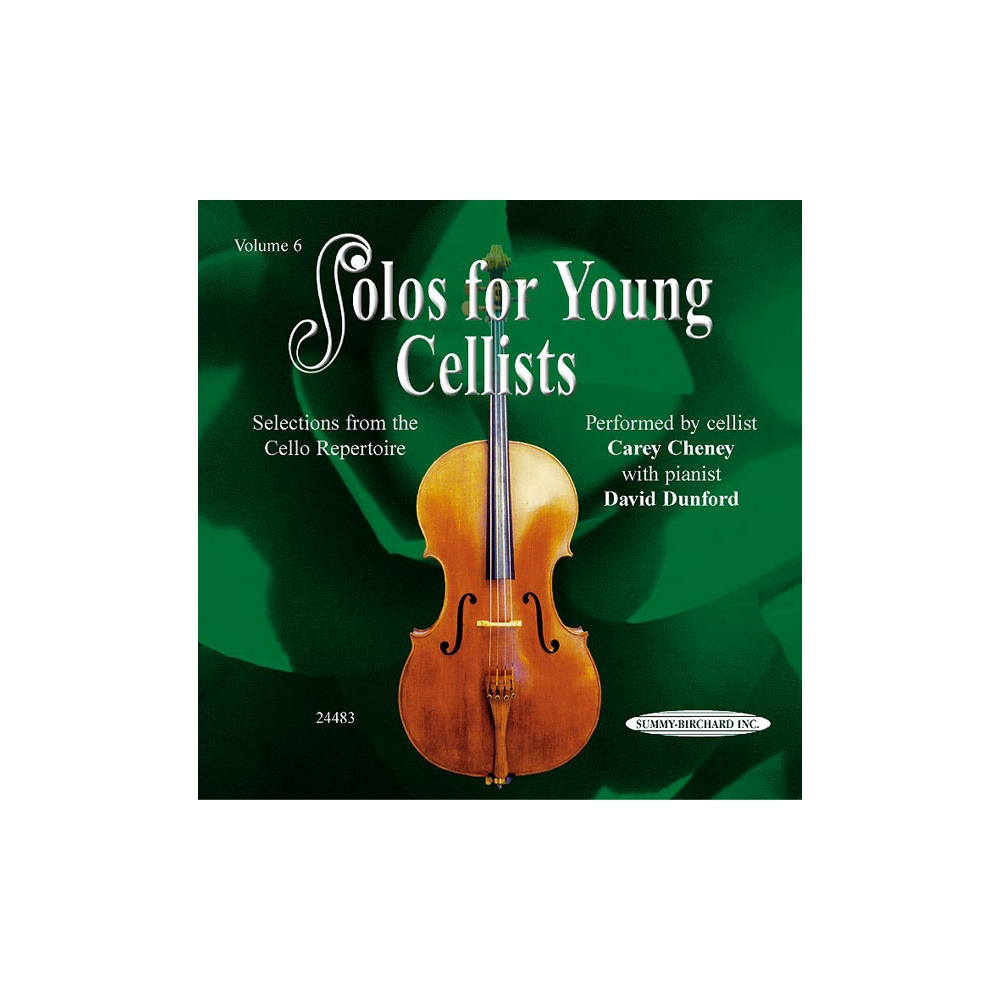 Solos for Young Cellists CD, Volume 6