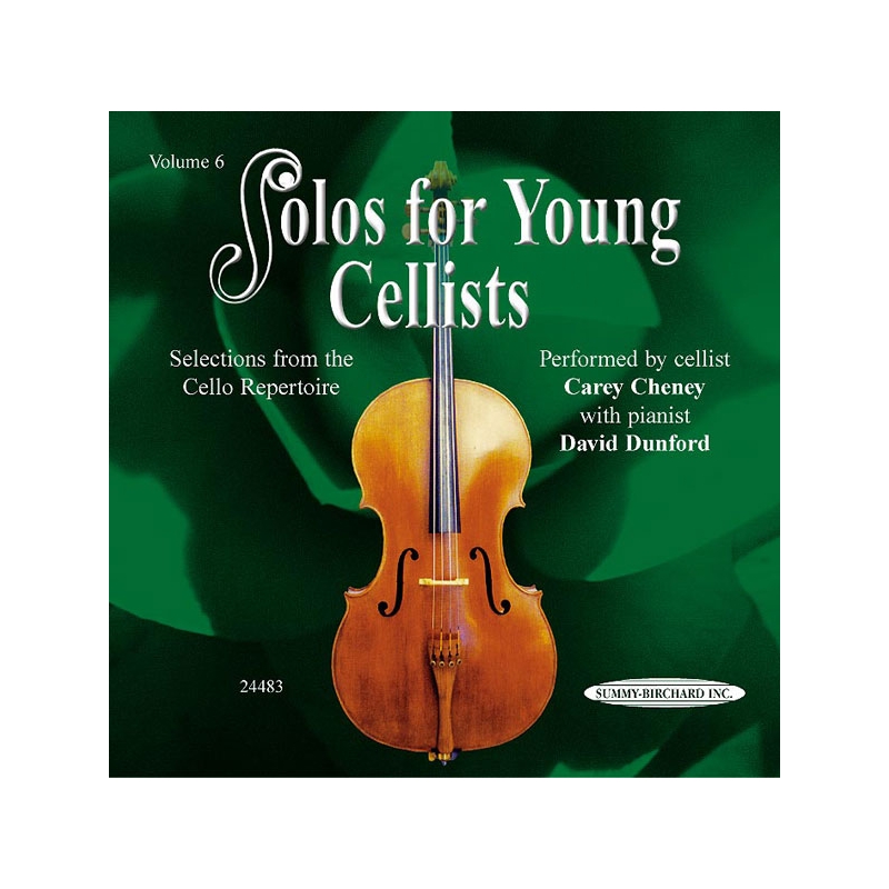 Solos for Young Cellists CD, Volume 6
