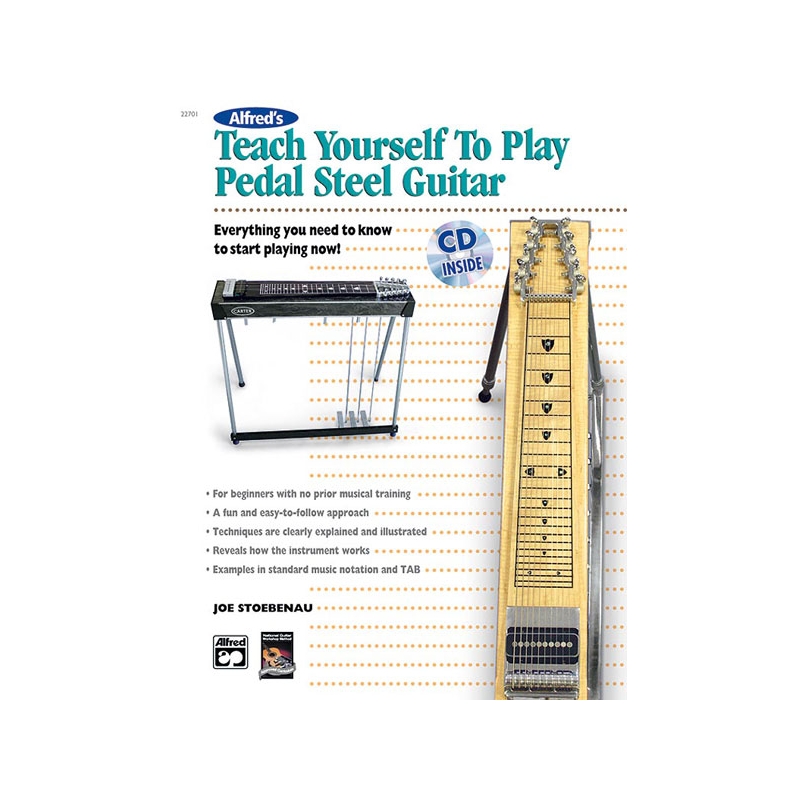 Stoebenau, Joe - Alfred's Teach Yourself To Play Pedal Steel Guitar