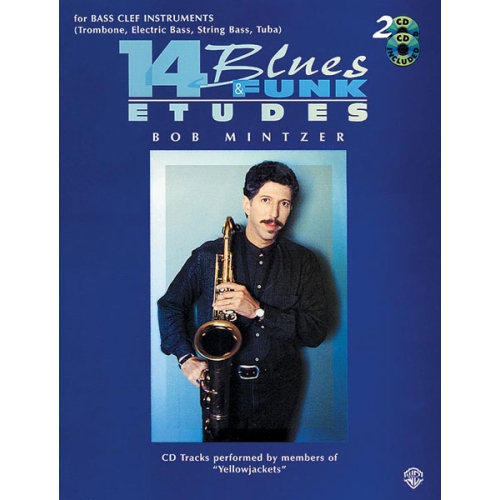 Mintzer, Bob - 14 Blues & Funk Etudes - BC Instr