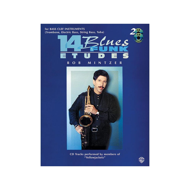 Mintzer, Bob - 14 Blues & Funk Etudes - BC Instr