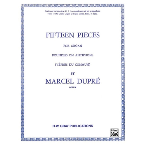 Fifteen Pieces (Vepres du Commun), Opus 18 (Complete)