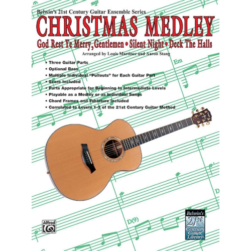 Belwin's 21st Century Guitar Ensemble Series: Christmas Medley