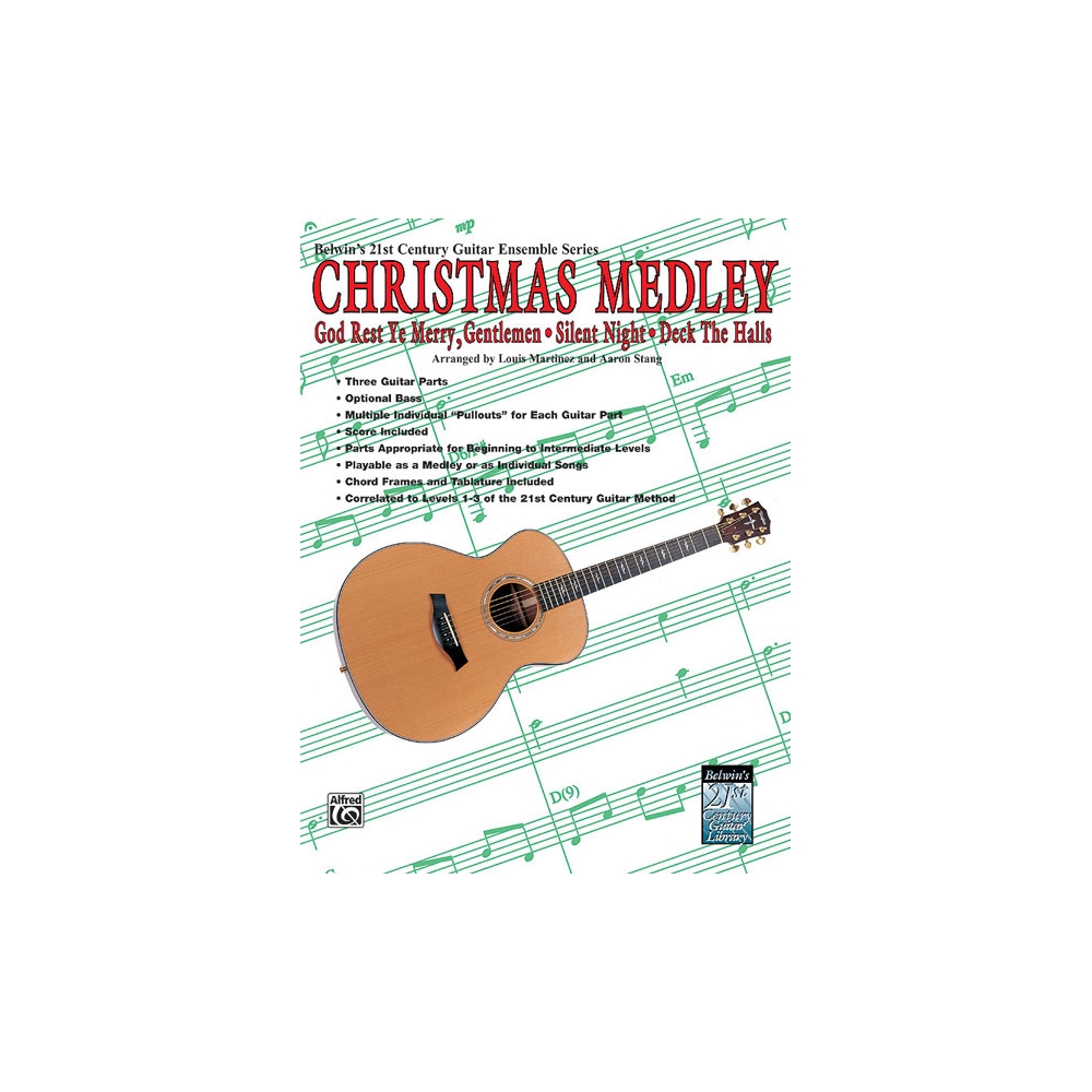Belwin's 21st Century Guitar Ensemble Series: Christmas Medley