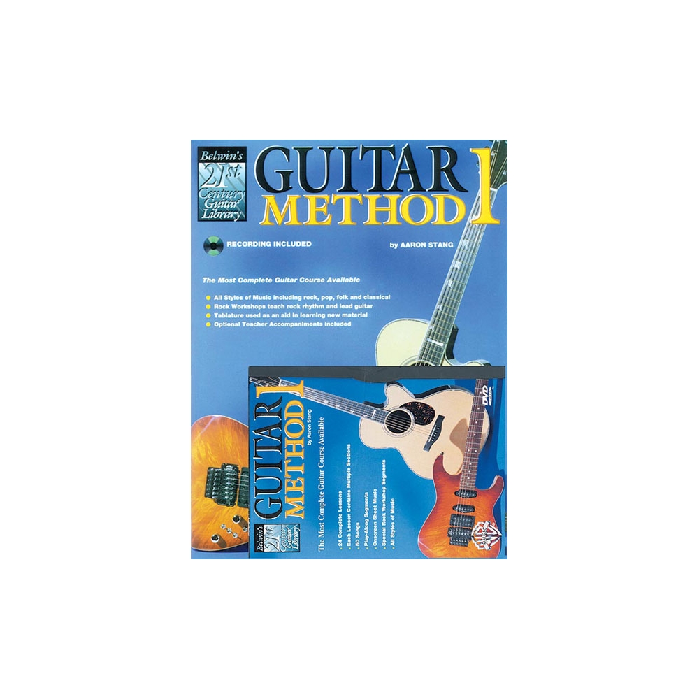 Belwin's 21st Century Guitar Method 1 Mega Pak with DVD