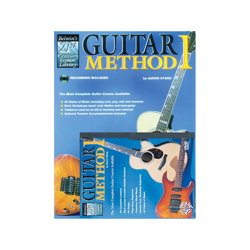 Belwin's 21st Century Guitar Method 1 Mega Pak with DVD