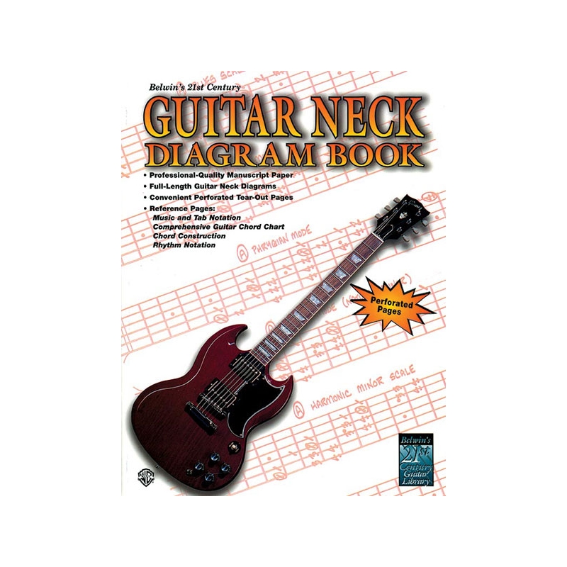 21st Century Guitar Neck Diagram Book