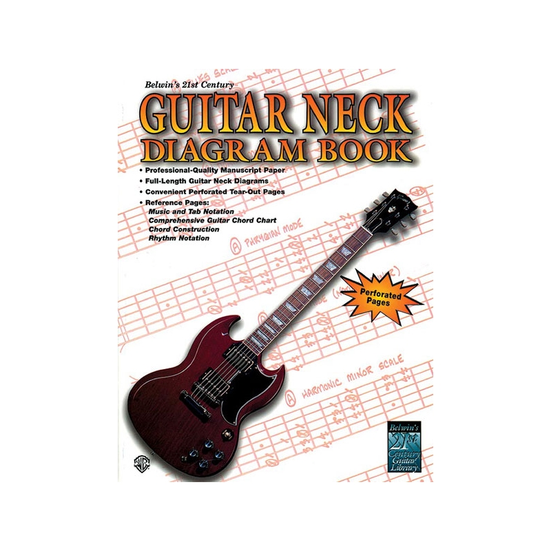 Belwin's 21st Century Guitar Neck Diagram Book