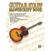 21st Century Guitar Staff Manuscript Book