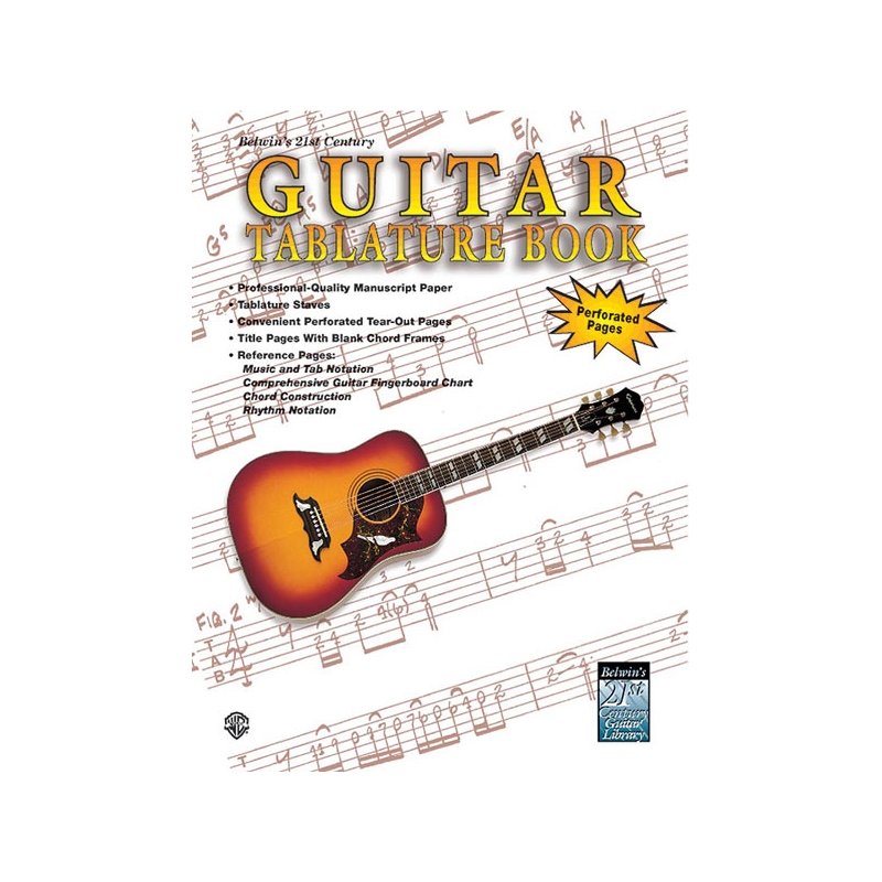 Belwin's 21st Century Guitar Tablature Book