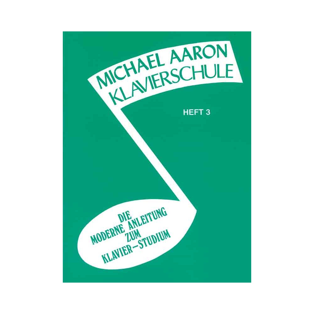 Michael Aaron Piano Course: German Edition (Klavierschule), Book 3