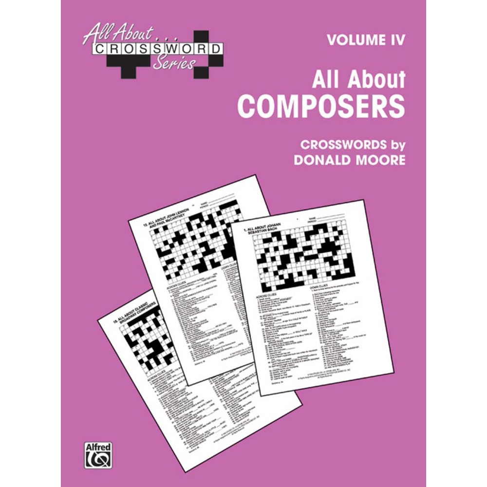 All About . . . Crossword Series, Volume IV -- All About Composers