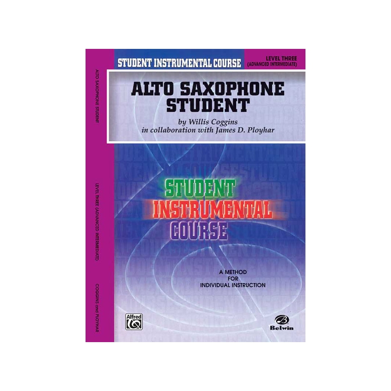 Student Instrumental Course: Alto Saxophone Student, Level III