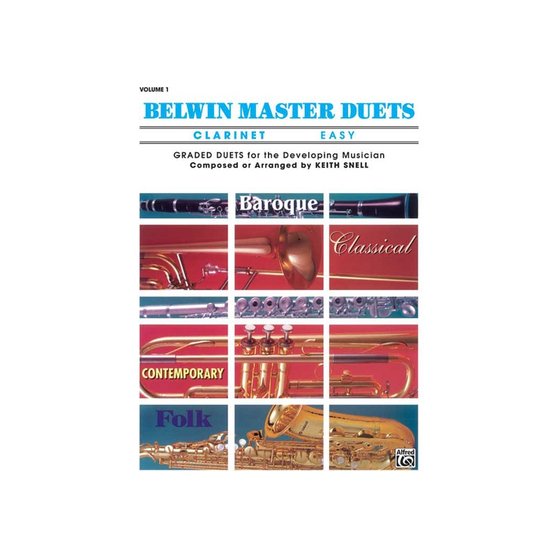 Belwin Master Duets (Clarinet), Easy Volume 1