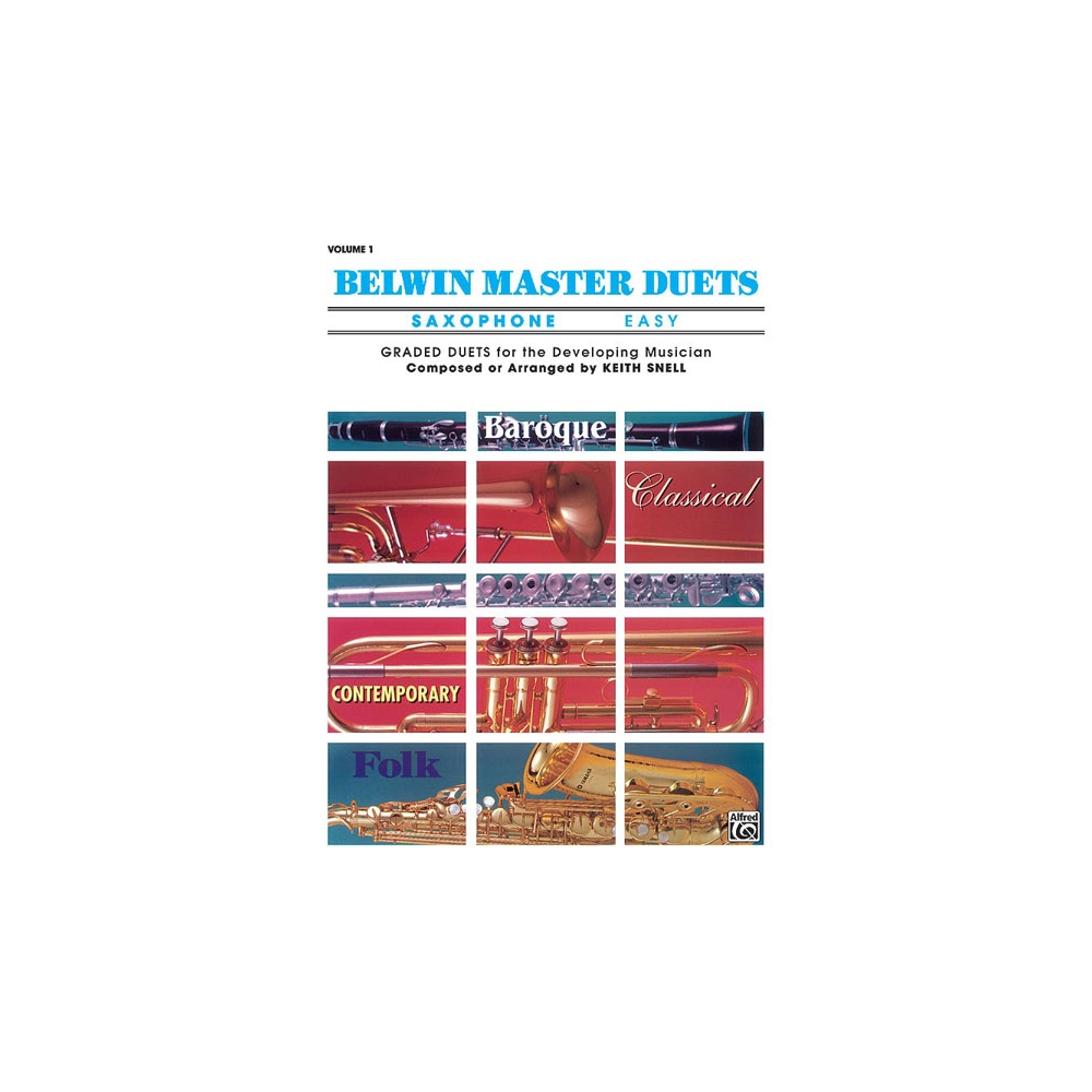 Belwin Master Duets (Saxophone), Easy Volume 1