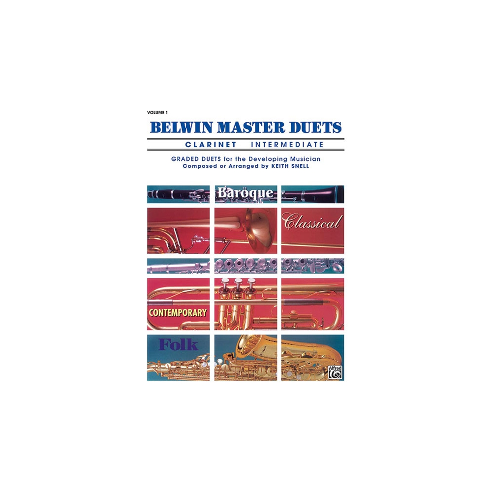 Belwin Master Duets (Clarinet), Intermediate Volume 1