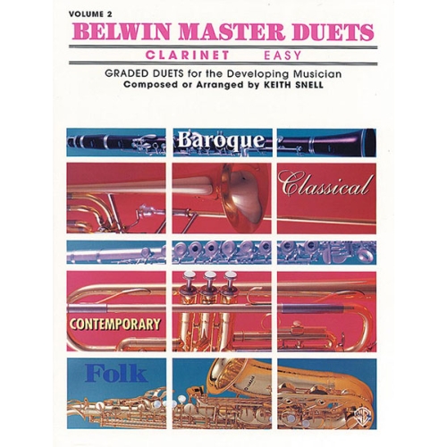 Belwin Master Duets (Clarinet), Easy Volume 2