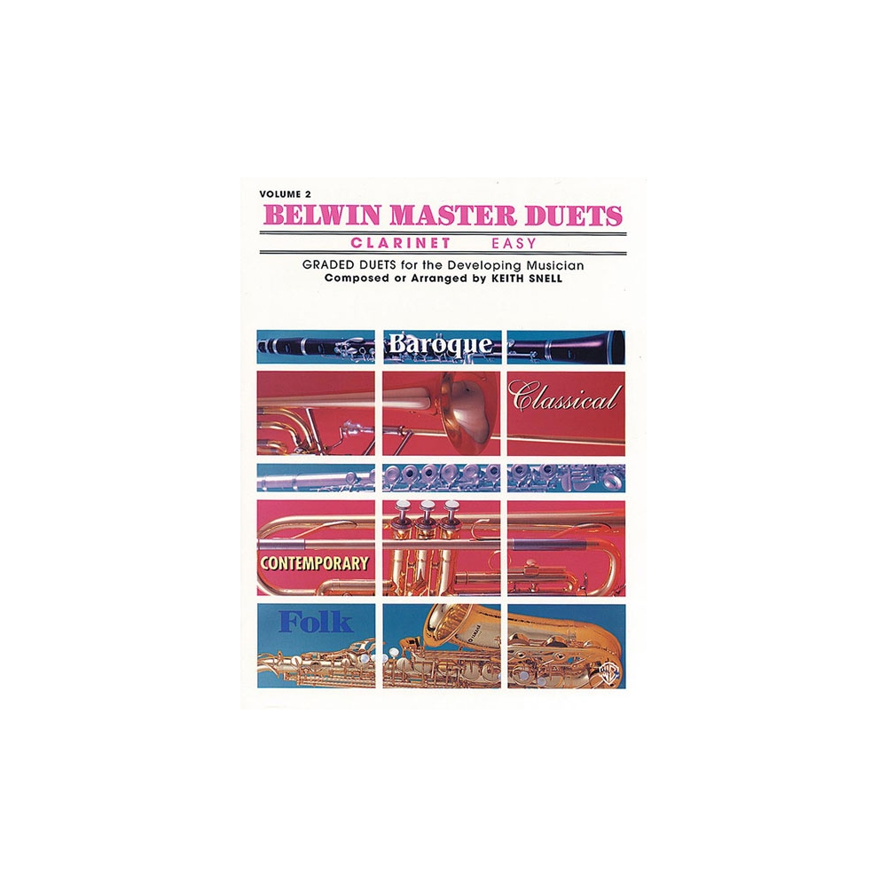 Belwin Master Duets (Clarinet), Easy Volume 2