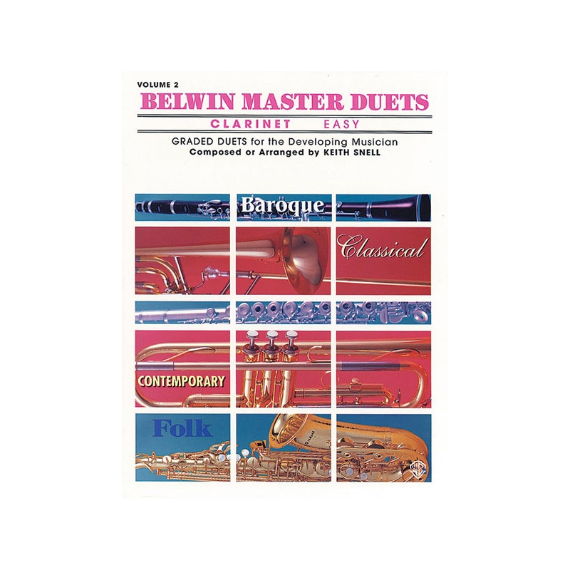 Belwin Master Duets (Clarinet), Easy Volume 2