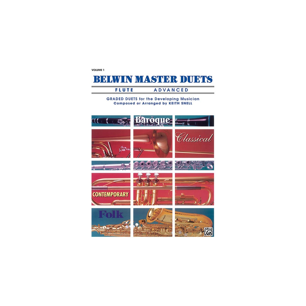 Belwin Master Duets (Flute), Advanced Volume 1