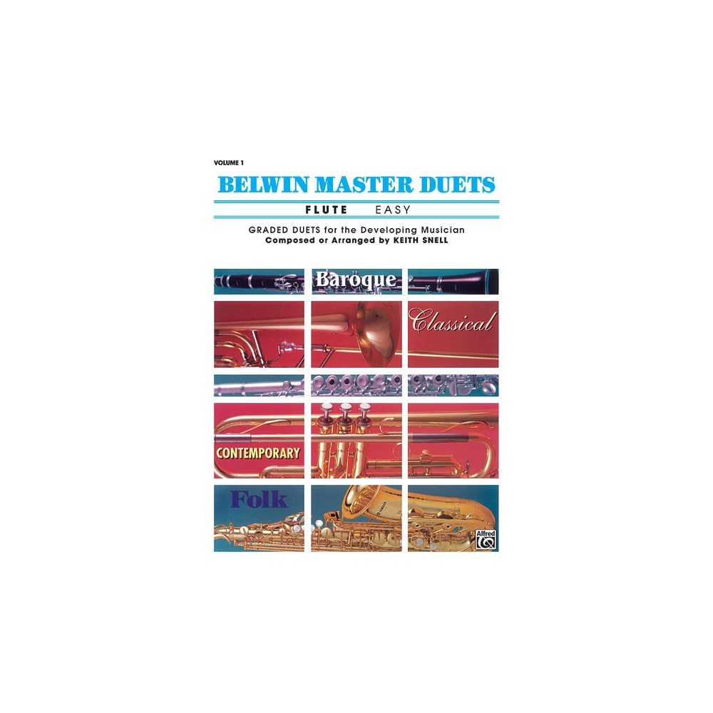 Snell, Keith - Belwin Master Duets (Flute), Easy Volume 1