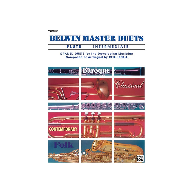 Snell, Keith - Belwin Master Duets (Flute), Intermediate Volume 1