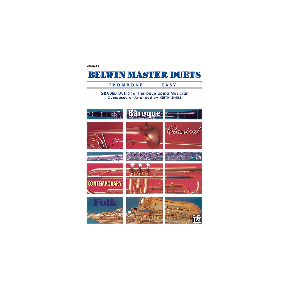 Snell, Keith - Belwin Master Duets (Trombone), Easy Volume 1