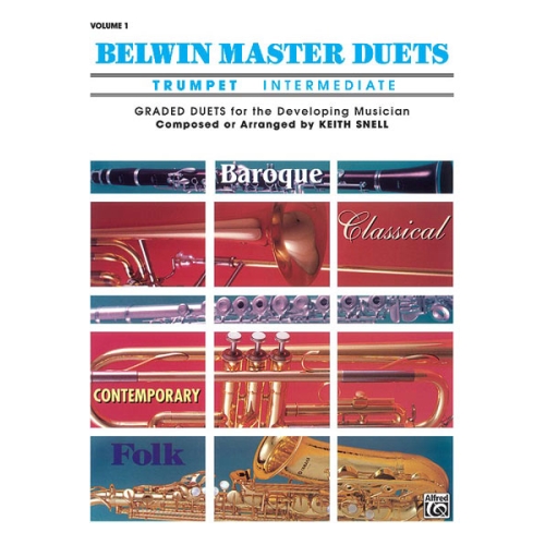 Belwin Master Duets (Trumpet), Intermediate Volume 1