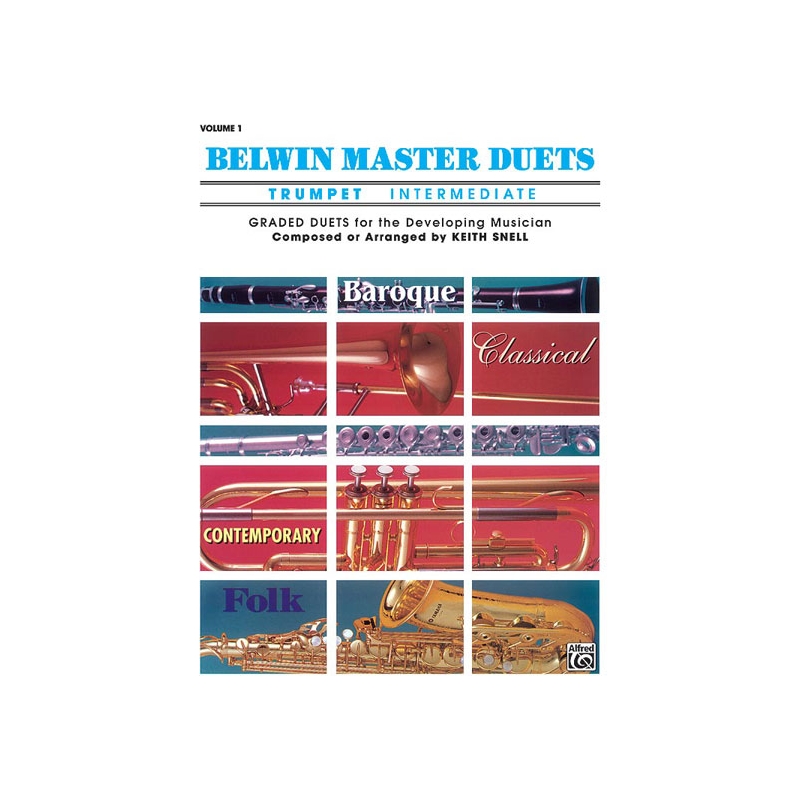 Belwin Master Duets (Trumpet), Intermediate Volume 1