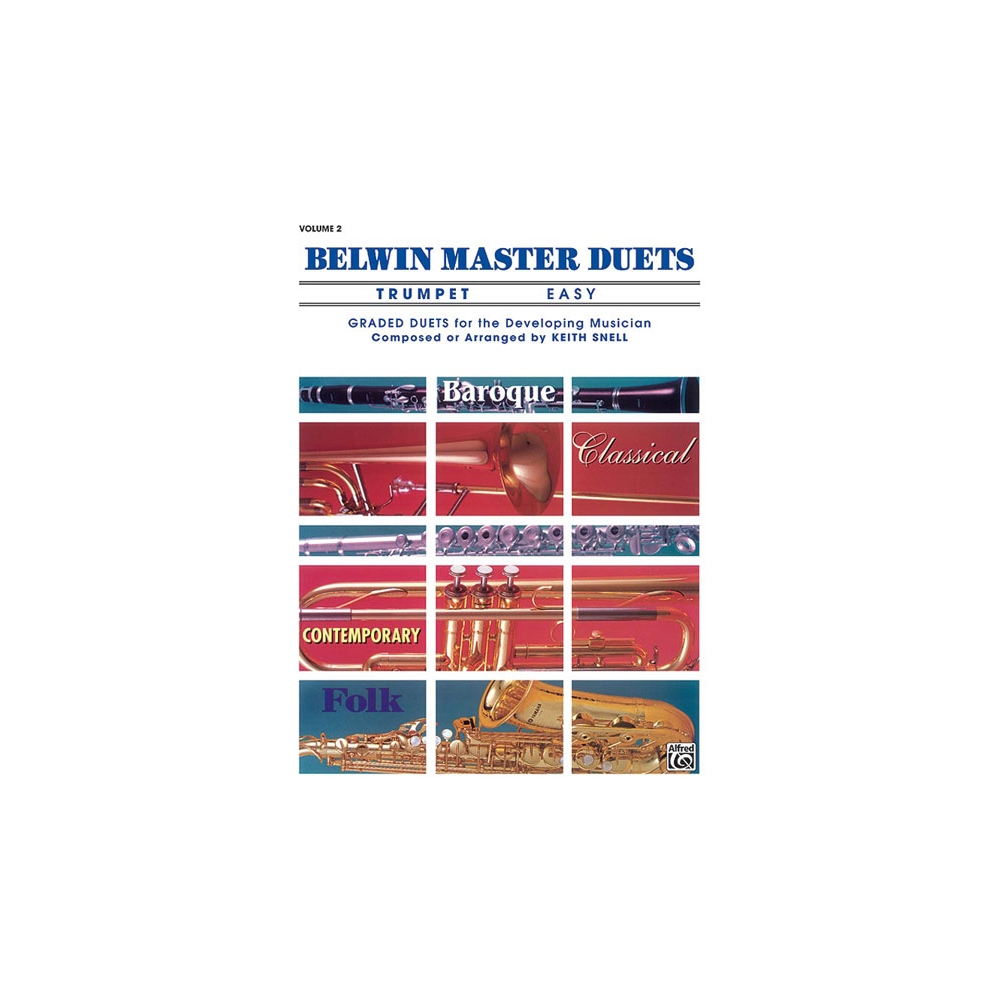Snell, Keith - Belwin Master Duets (Trumpet), Easy Volume 2