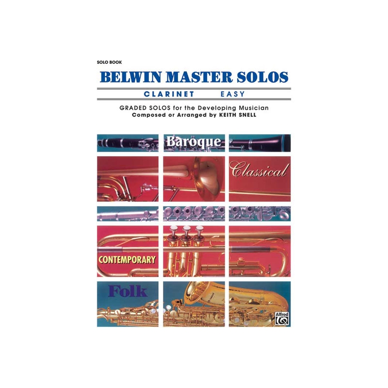 Belwin Master Solos, Volume 1 (Clarinet)
