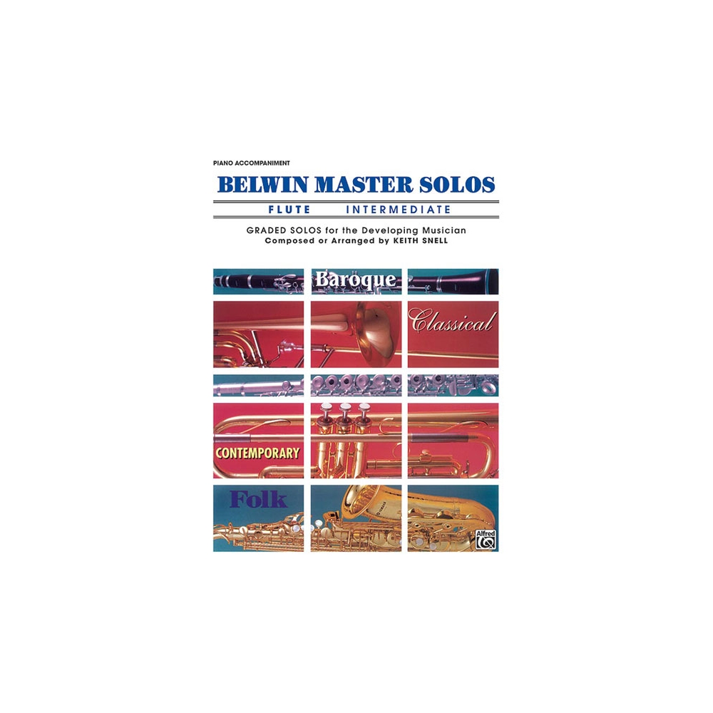 Belwin Master Solos, Volume 1 (Flute)