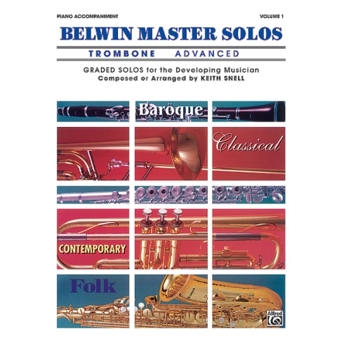 Belwin Master Solos, Volume 1 (Trombone)