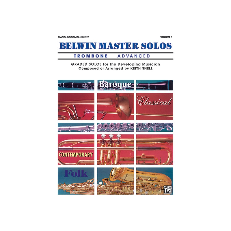 Belwin Master Solos, Volume 1 (Trombone)