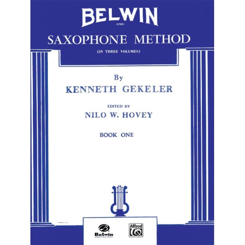 Belwin Saxophone Method, Book I