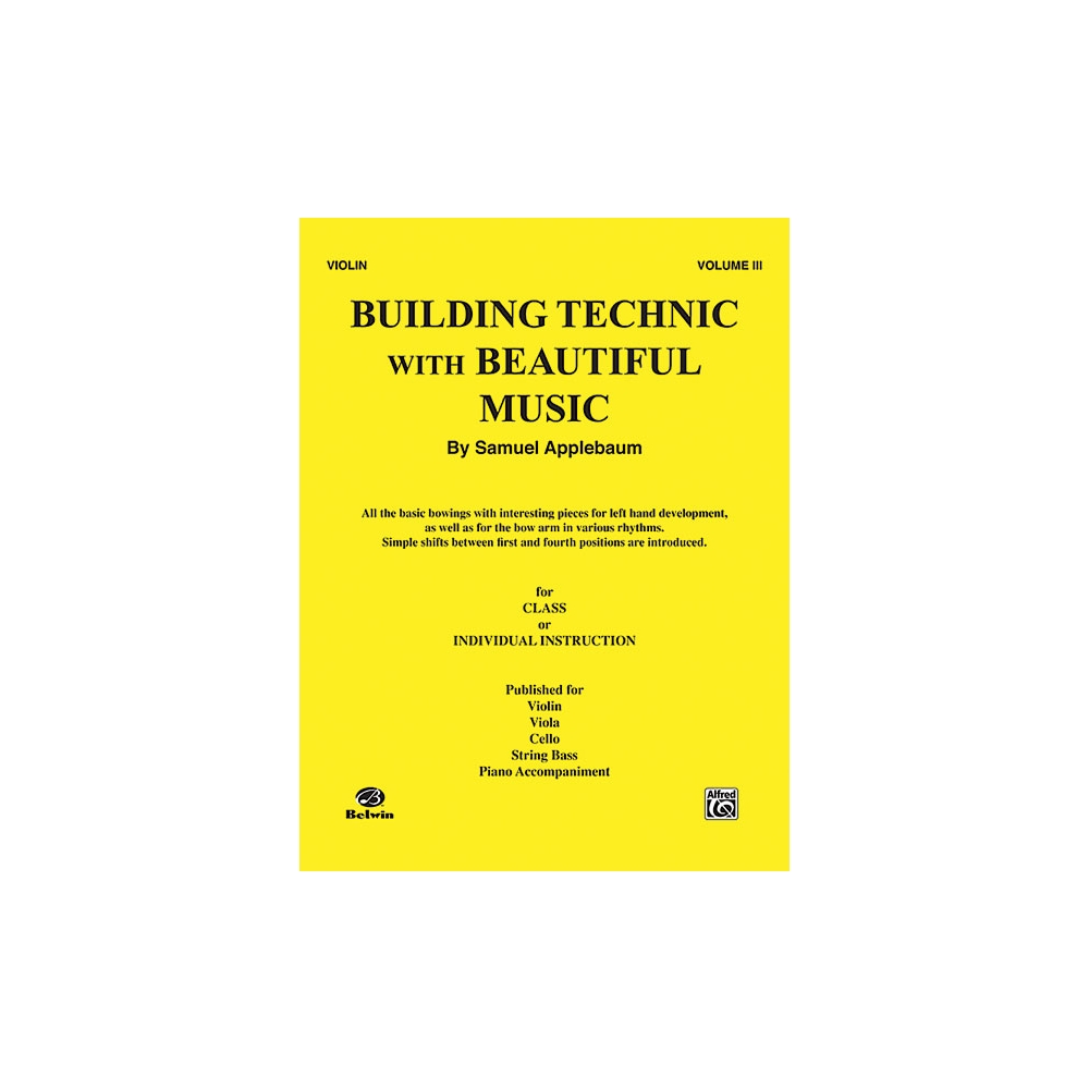 Building Technic With Beautiful Music, Book III