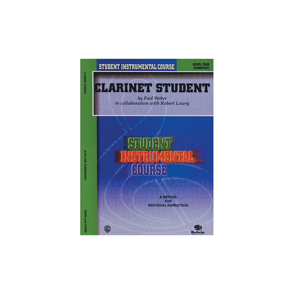 Weber, Fred - Student Instr. Course: Clarinet Student Level I