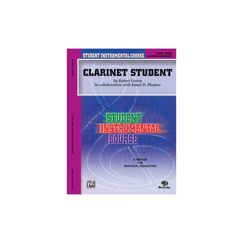 Lowry, Robert - Student Instr Course: Clarinet Student, Level III