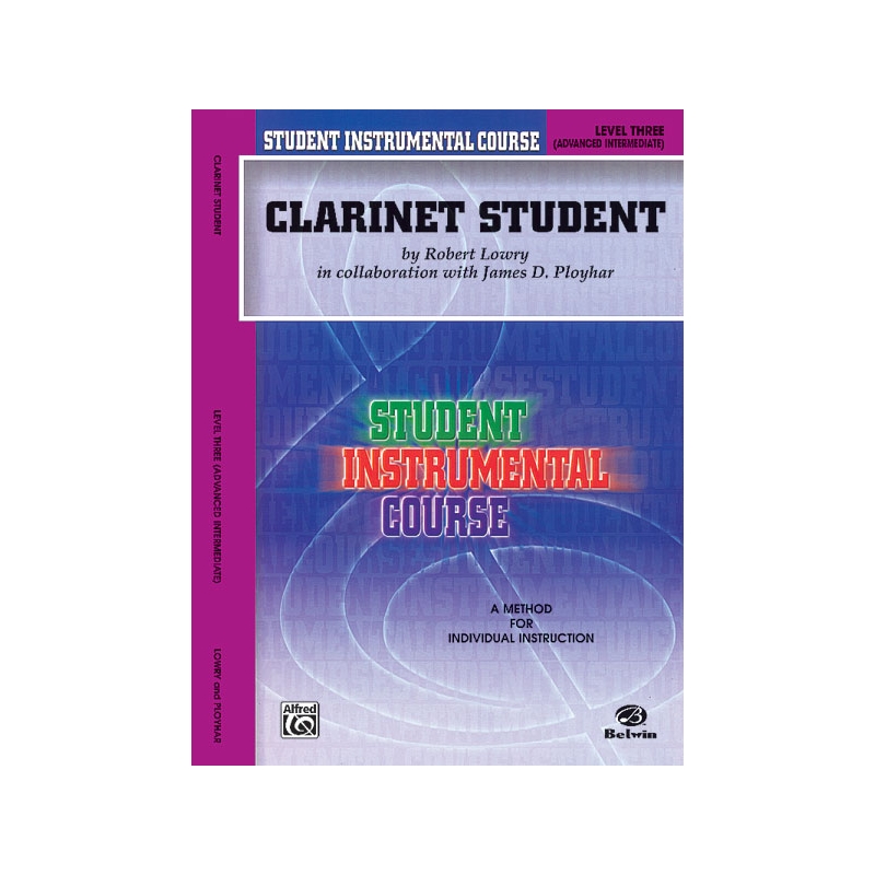 Lowry, Robert - Student Instr Course: Clarinet Student, Level III
