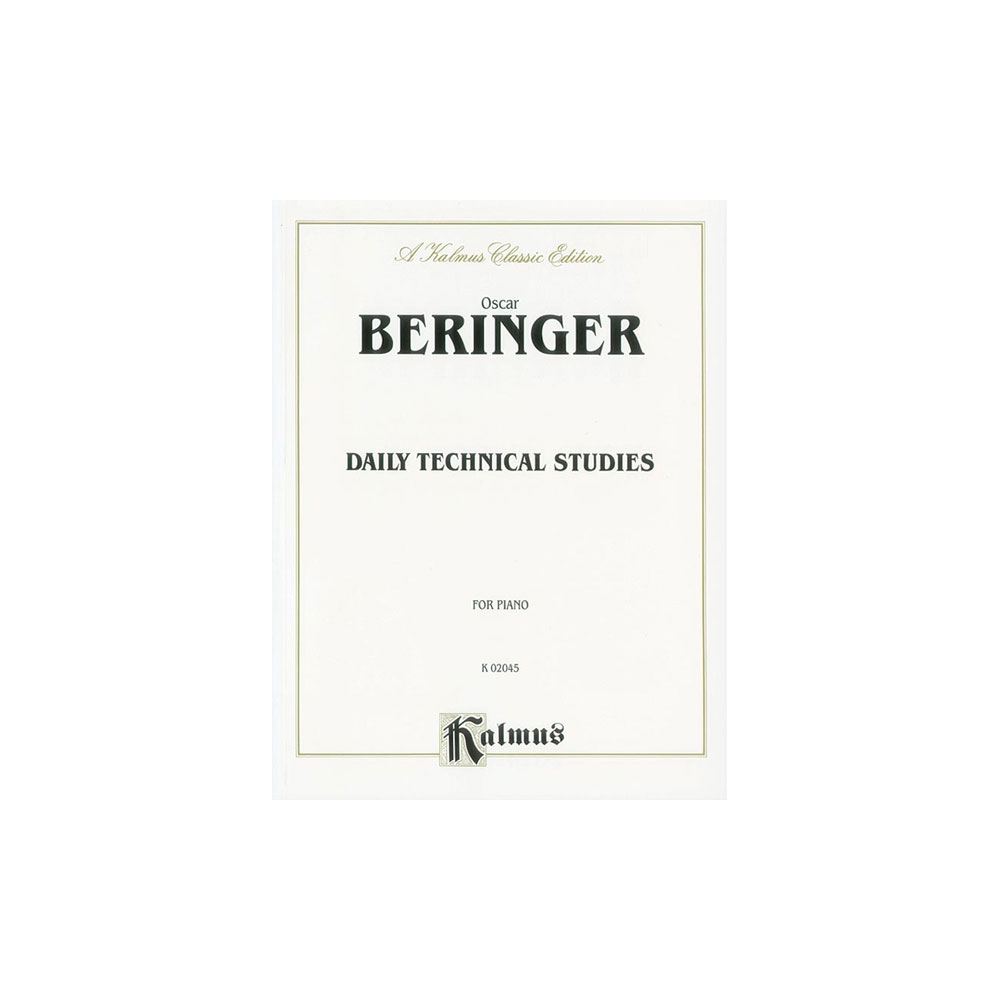 Beringer, Daily Technical Studies for Piano