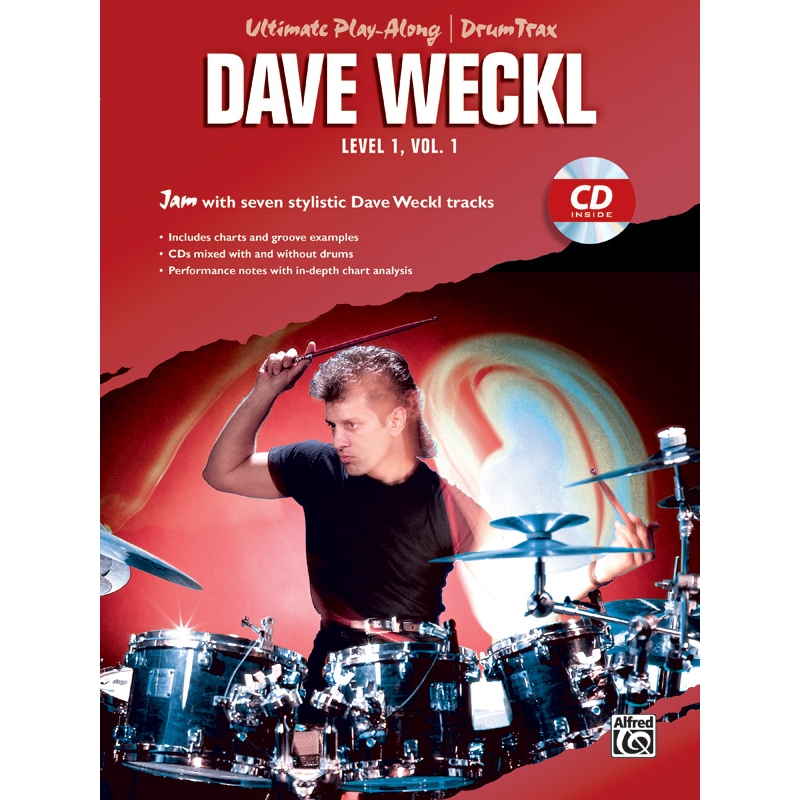 Ultimate Play-Along Drum Trax: Dave Weckl, Level 1, Volume 1