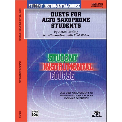 Student Instrumental Course: Duets for Alto Saxophone Students, Level II