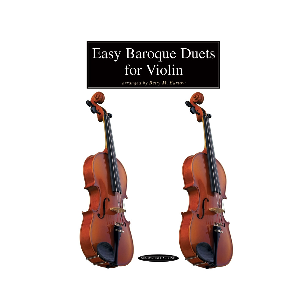Barlow, Betty - Easy Baroque Duets for Violin