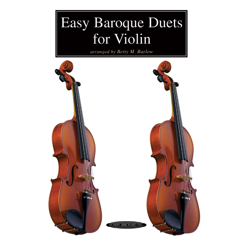 Barlow, Betty - Easy Baroque Duets for Violin