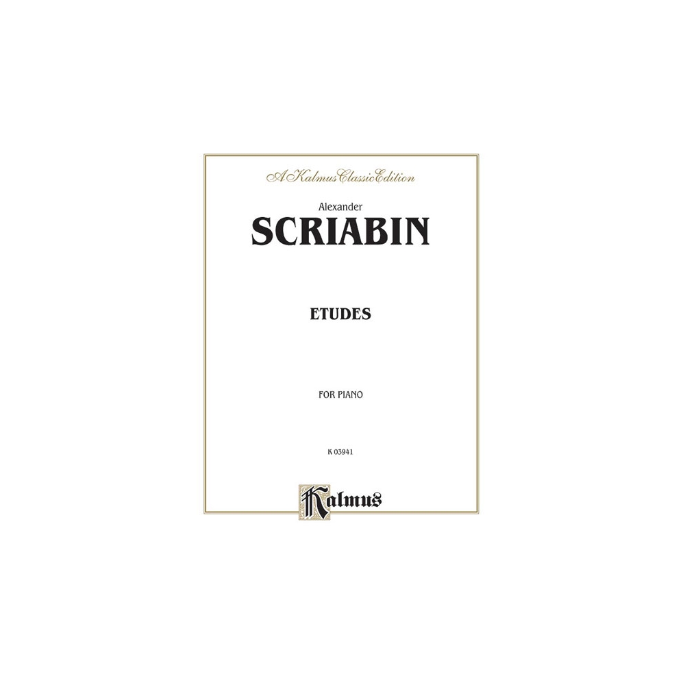 Scriabin, Alexander - Etudes