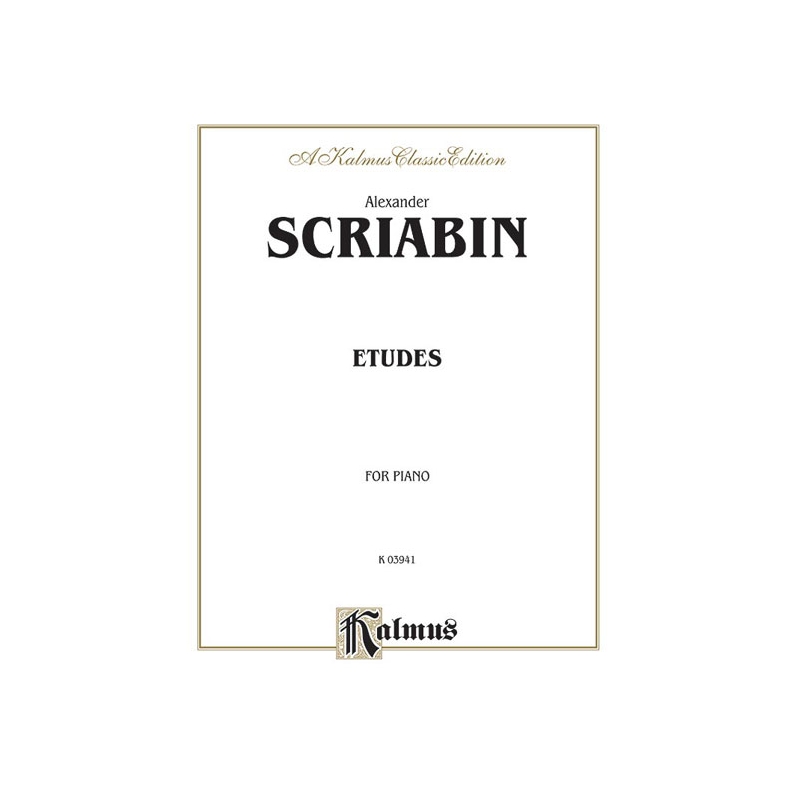 Scriabin, Alexander - Etudes