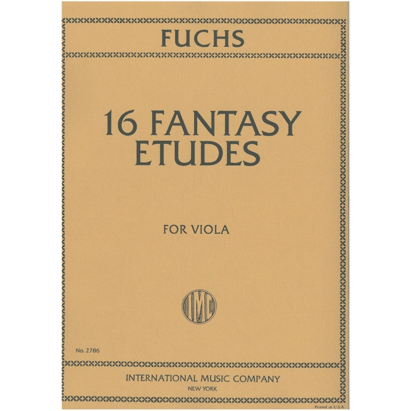 Fuchs - Twelve Fantasy Etudes