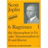 Joplin, Scott - 6 Ragtimes for Saxophone